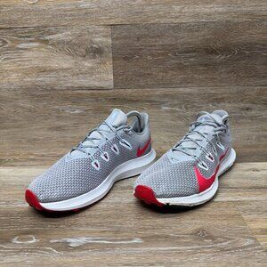 Nike Quest 2 Wolf Grey/ Red Orbit Athletic Shoes Women's Size 9.5
